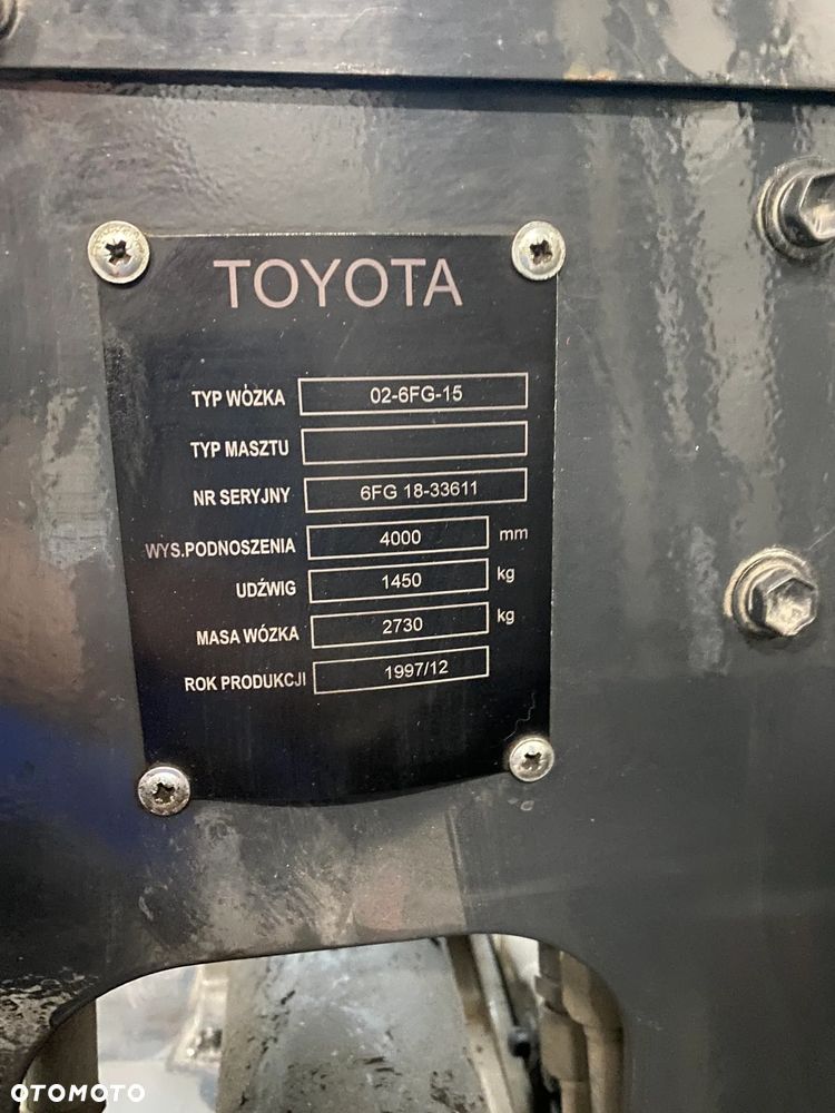 Toyota 02-6FG-15 - 23