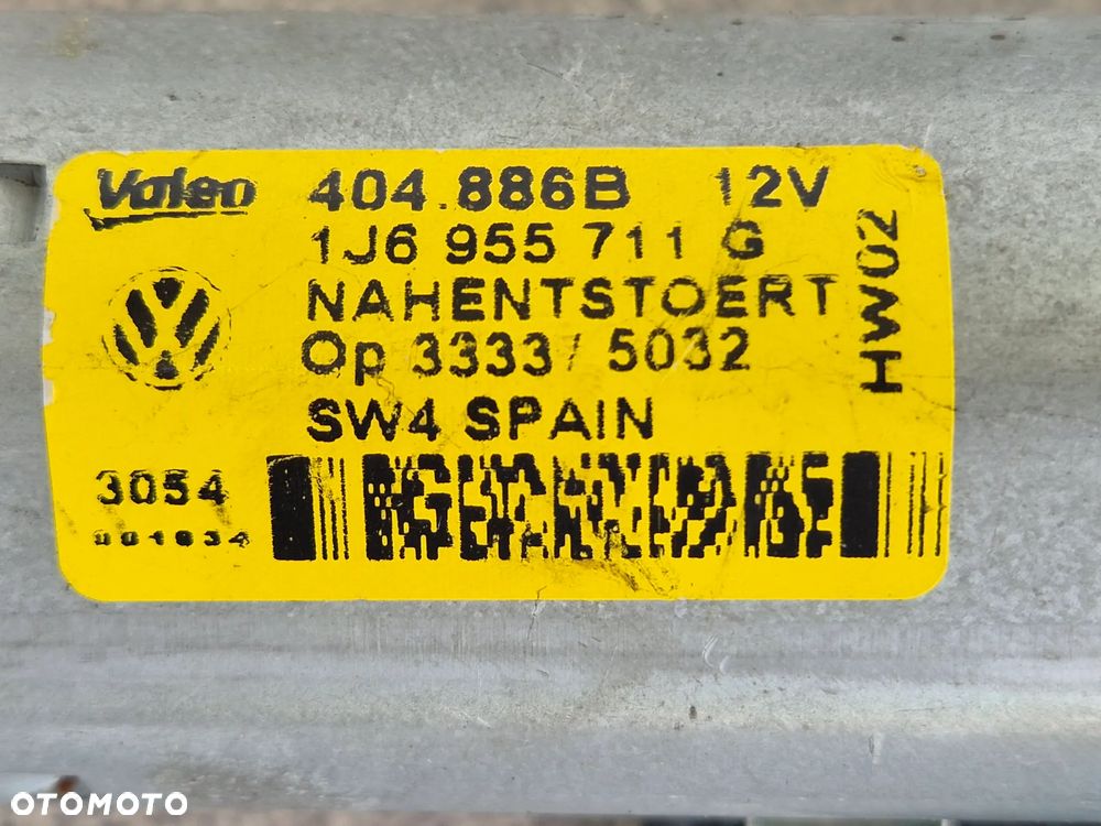 MECHANIZM SILNICZEK WYCIERACZKI WYCIERACZEK TYŁ SEAT LEON I (1) | VW GOLF IV (4) HB / KOMBI | VW BORA KOMBI 1J6955711C LUB 1J6955711G  | RAMIĘ WYCIERACZKI SEAT LEON I ( 1 ) 1M6955707B - 15
