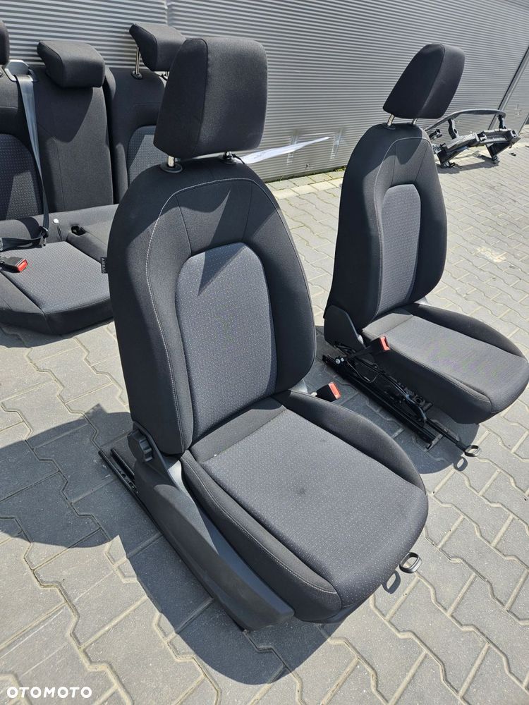 fotel fotele kierowca posażer seat ibiza 6j 6j8 lift 16r. europa 5 drzwi - 4