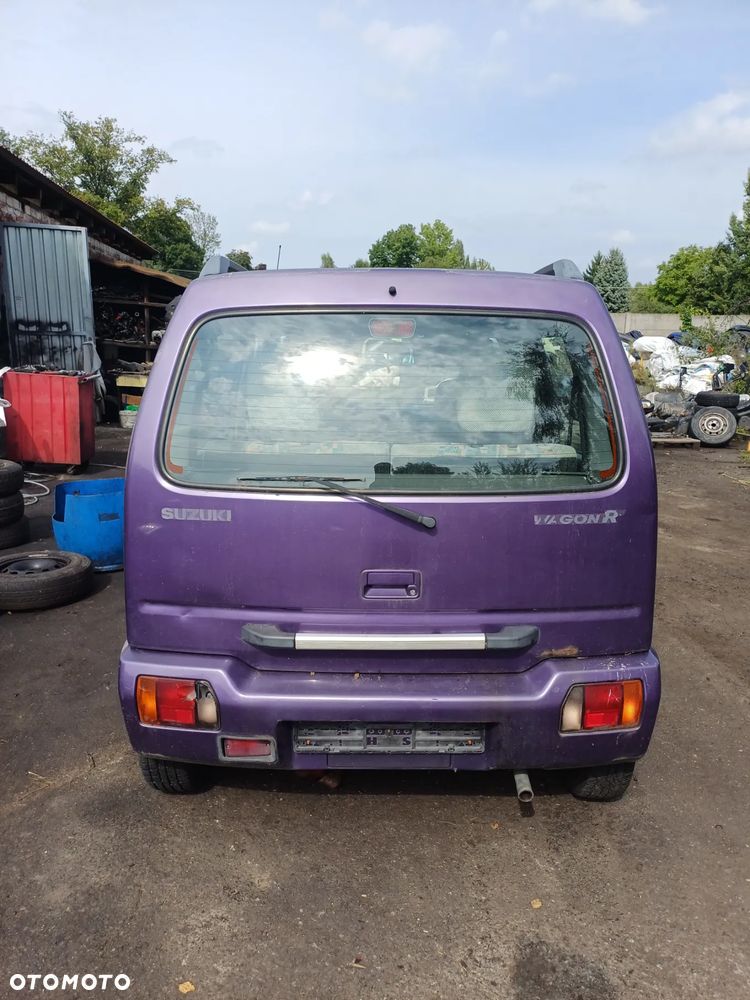 Klapa tylna szyba Suzuki Wagon R+ 2001 wszystkie części - 1