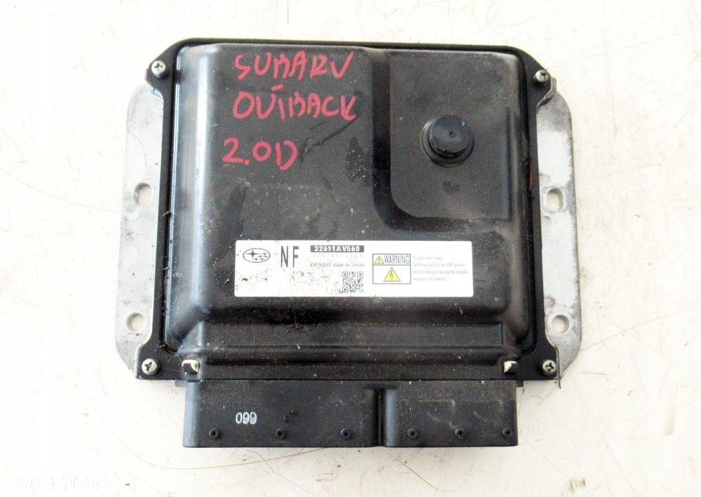 SUBARU OUTBACK IV 2.0 D KOMPUTER MODUŁ STEROWNIK SILNIKA 22611AV560 - 2