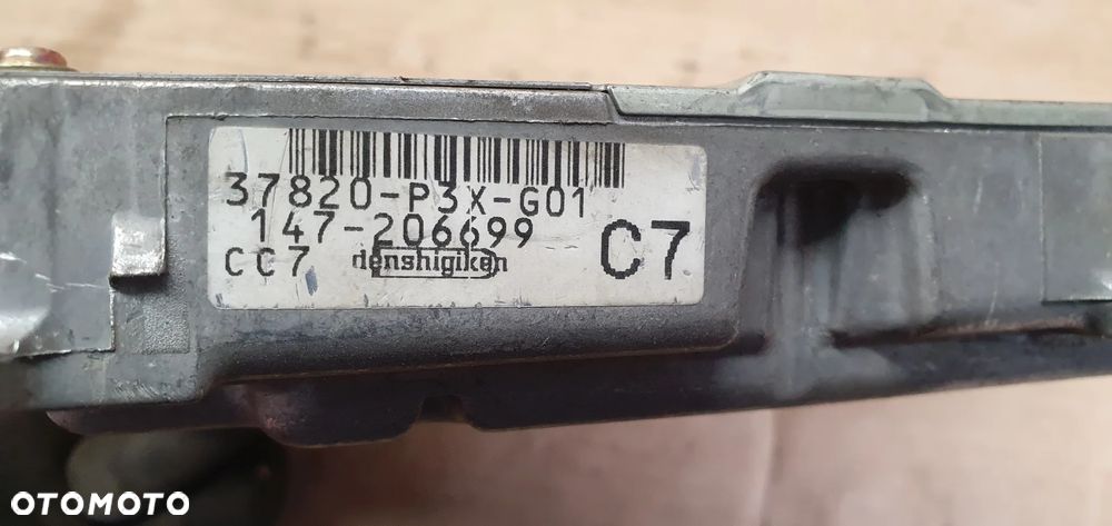 Komputer sterownik silnika Honda Civic VI 1.4 16V 37820-P3X-G01 - 4