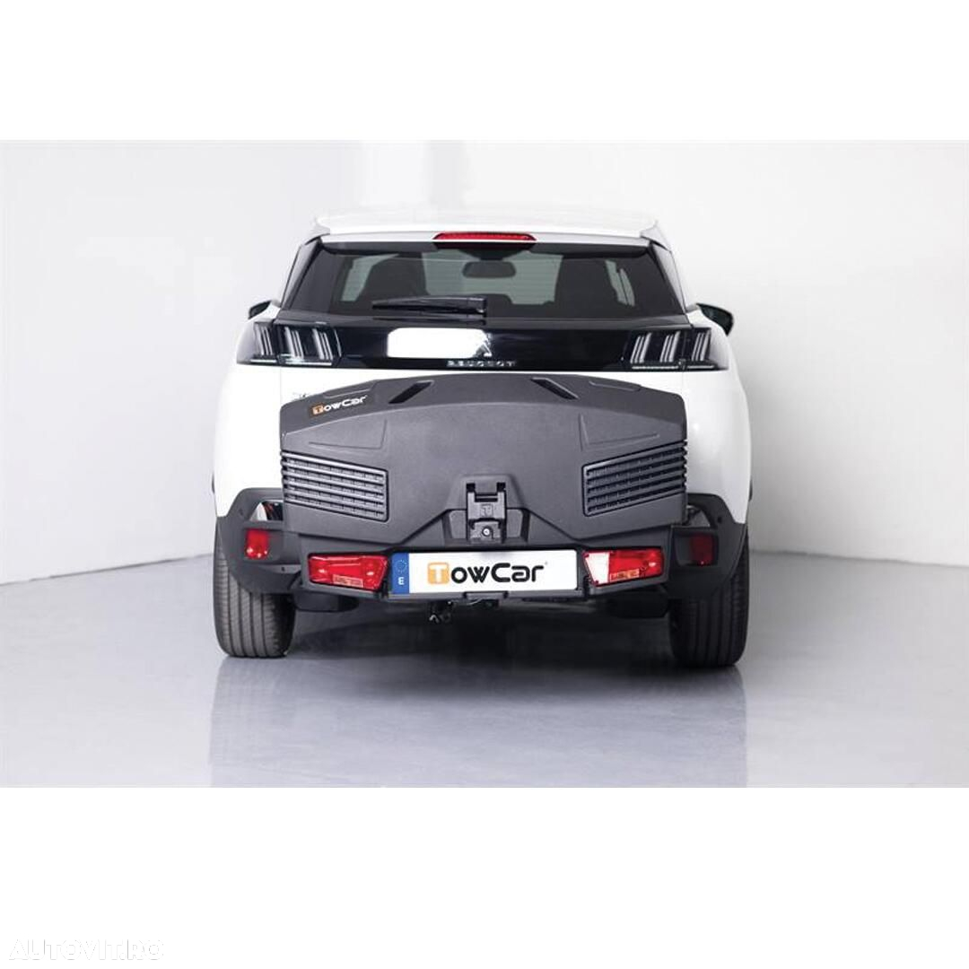 Cutie portbagaj pe carligul de remorcare TowBox Evo, Urban Negru - 3