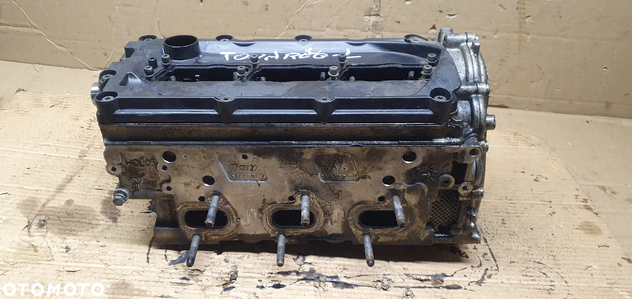 Głowica silnika lewa kompletna wałki VW Touareg 7L 3.0 TDI BKS 059353 059063BF - 5