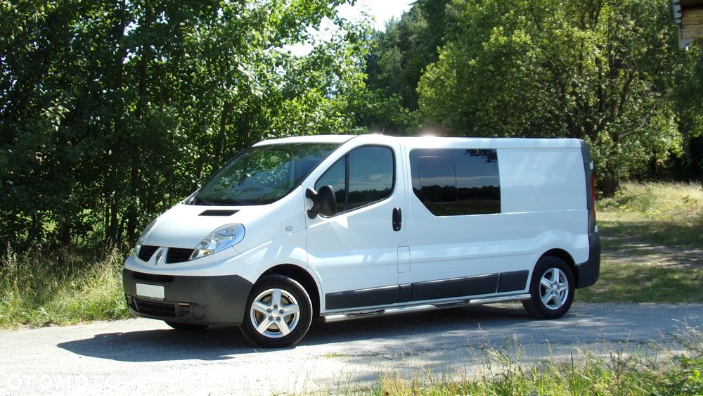 Renault TRAFIC 2.0 115KM * TECHLINE * LONG * BRYGADÓWKA 6 OSÓB * WZOROWY STAN ! - 2