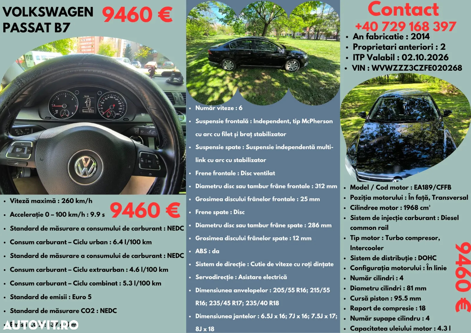 Volkswagen Passat 2.0 TDI BlueMotion Tehnology Comfortline - 3