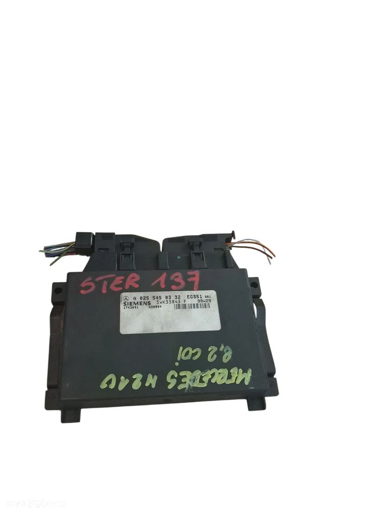 Sterownik SKRZYNI BIEGÓW   ECU MERCEDES W210 0255450332 - 1