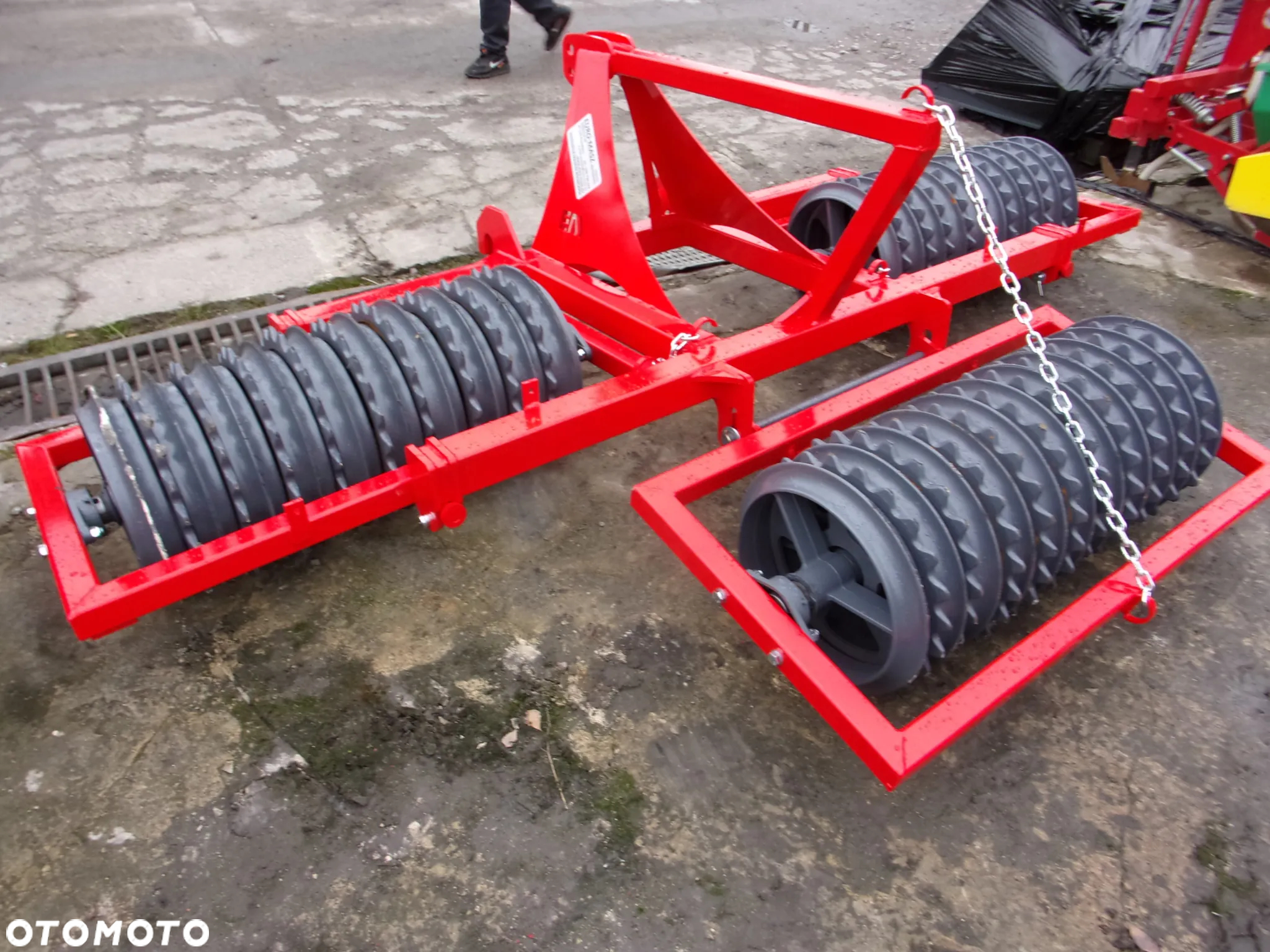 Agro Factory Wał uprawowy posiewny - łąkowy 3,0m-6,2m Euro-Masz, Agro Factory II, sekcje wał Cambridge śr. 450, 500, 530 - 16