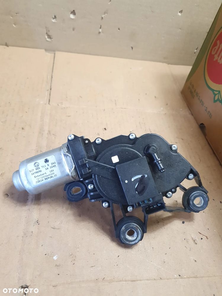 } SILNICZEK WYCIERACZKI TYŁ SKODA FABIA II nr 5J7955711 - 3