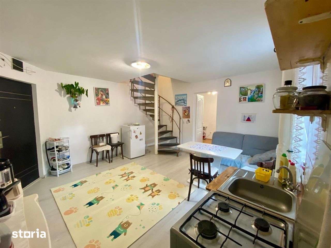 Apartament 3 camere + balcon | 60 mp | pretabil investitie | zona buna - Imagine principală: 3/9