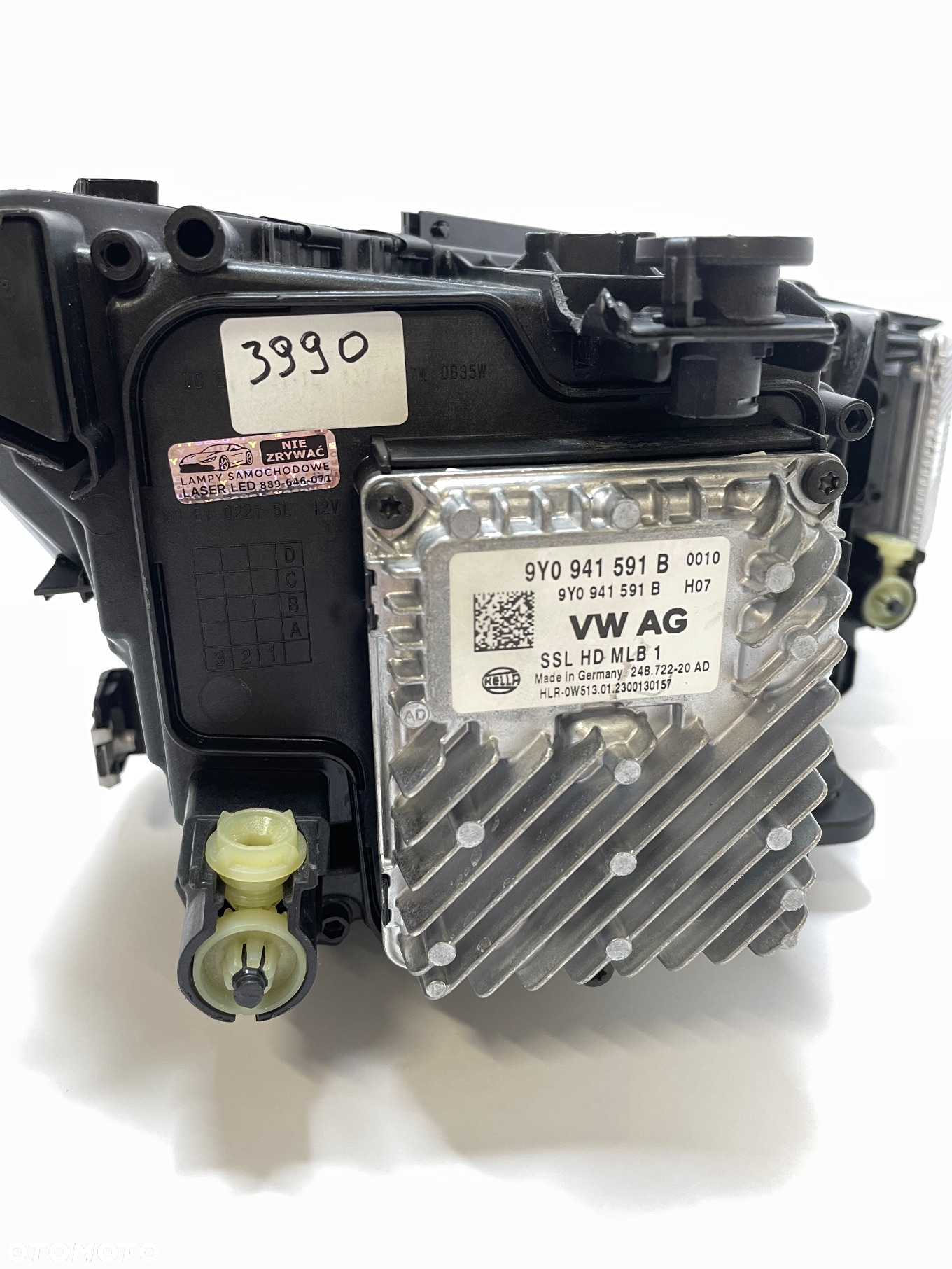 VW TOUAREG 3 LIFT CR7 LAMPA PRZÓD LEWA IQ LIGHT KOMPLETNA Z MODUŁAMI 761941081B - 13
