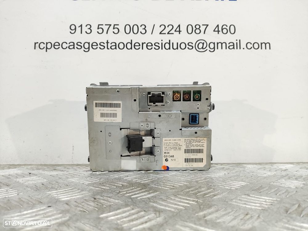 Display Ecrã De Navegação Multimédia Original Jaguar XF X250 XJ XK XKR 8X2310E889AD - 6