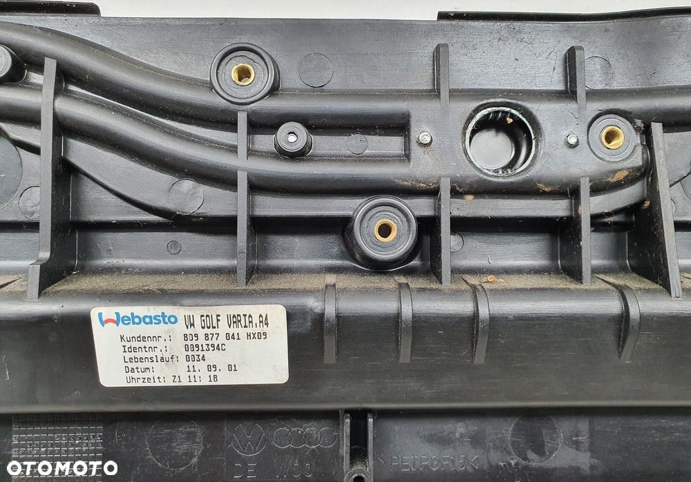 SZYBERDACH VW GOLF IV KOMBI 8D9877041 0091394C - 3