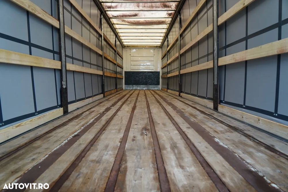 Fruehauf / CORTINĂ / STANDARD / LIFT 2.000 kg / BALCĂ PODEA PUTERNICĂ / AXE SAF - 15