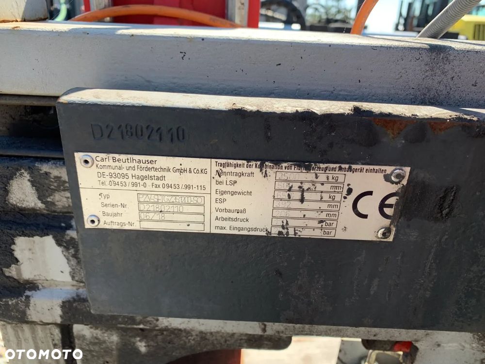 Pozycjoner wideł Durwen  PZV-S-TGZ351200-SO LINDE STANDARD 393 ID OS1637 - 5