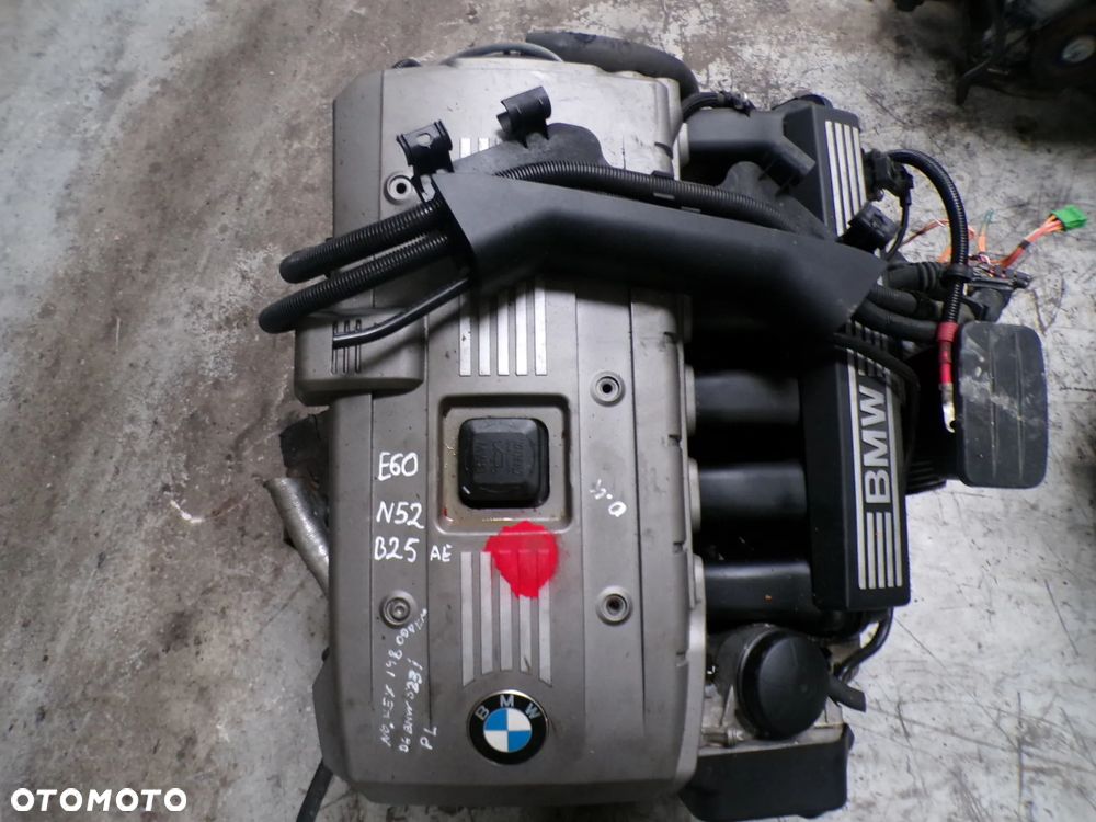 Kompletny silnik BMW E60 E90 N52B25 Gwarancja - 1