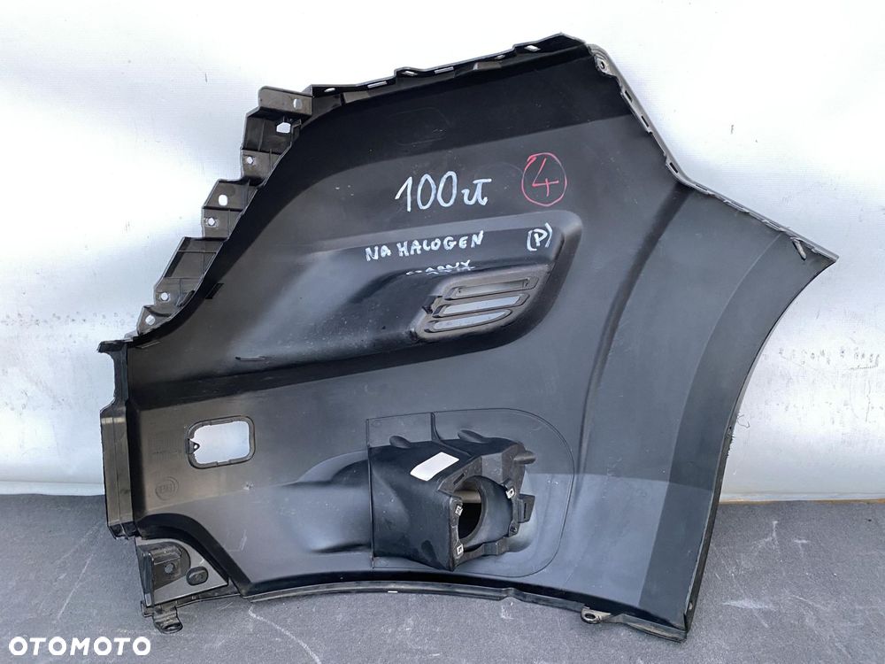 DUCATO BOXER JUMPER 14- NAROŻNIK ZDERZAKA PRZEDNIEGO CZARNY PRAWY HALOGEN - 5
