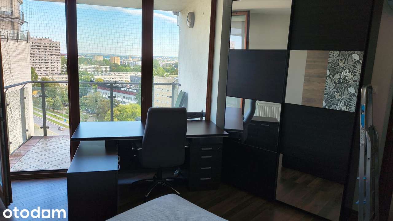 2 pokoje | 43 m² | 11. piętro | 2 balkony | basen, SPA, siłownia garaż