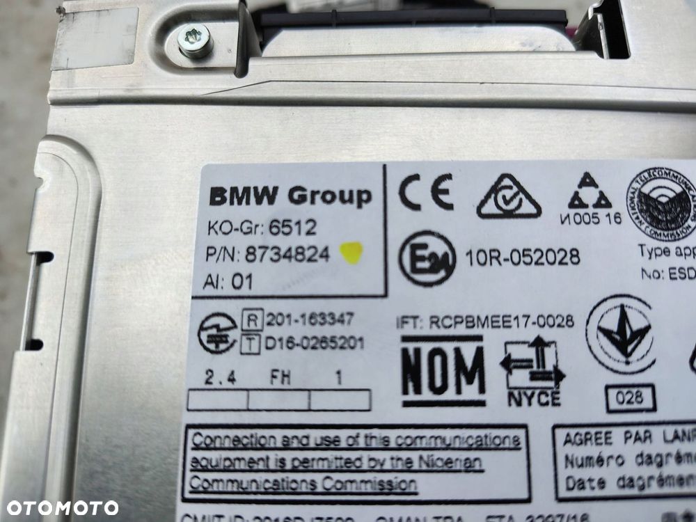 RADIO NAWIGACJA 8734824 BMW X2 F39 - 14