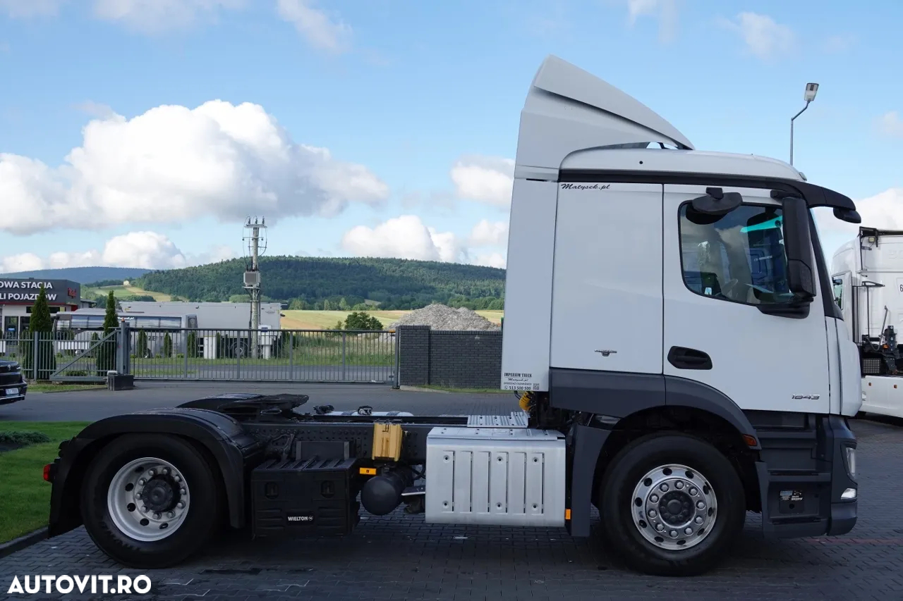 Mercedes-Benz ACTROS 1840 / FULL ADR / CABINA MICĂ / GREUTATE: 6200 KG / KILOMETRAGE MICĂ / - 10