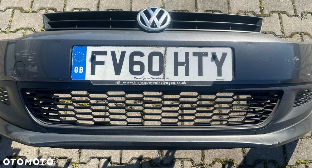 VW Polo 6R zderzak przód przedni grill atrapa LD7R - 1