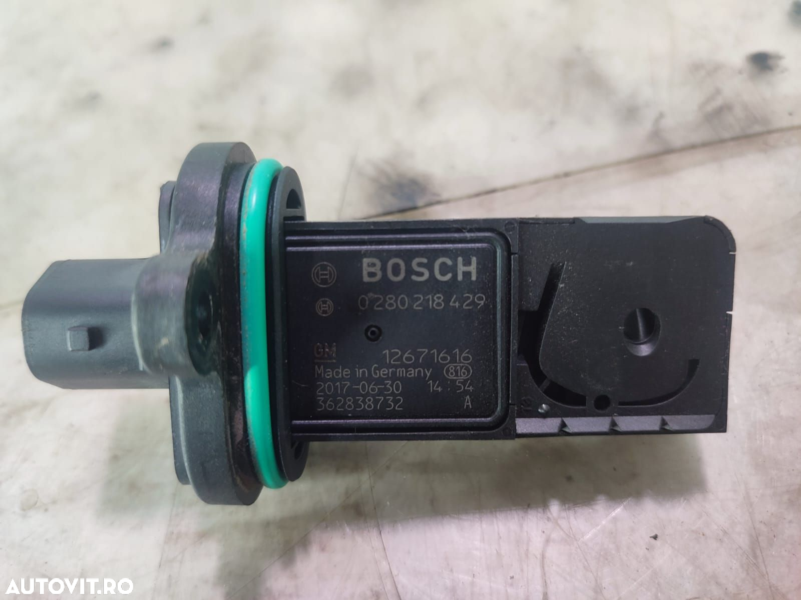 Senzor debitmetru aer 0280218429 1.6 cdti Opel Corsa E [2014 - 2020] - 3
