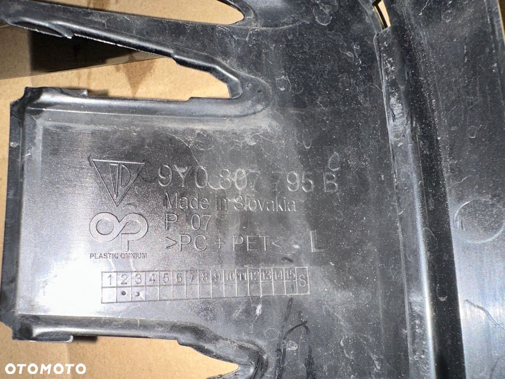 Kratka zderzaka lewy przód Porsche Cayenne 9y0807795b 9y0 807 795b - 4