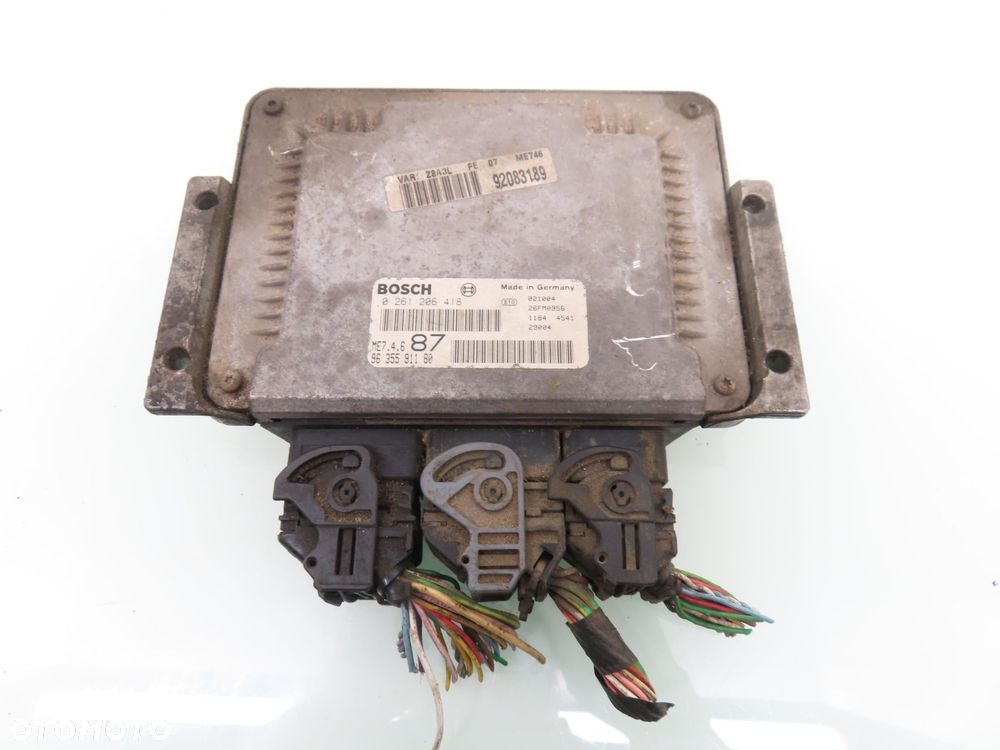 STEROWNIK PEUGEOT 607 3.0 0261206418 9635591180 - 1