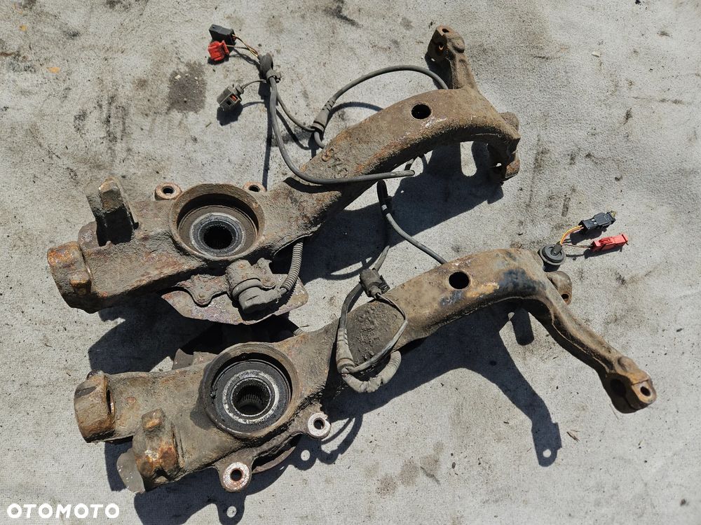 Zwrotnica piasta lewa prawa przód ABS Audi A6 C5 A4 B5 VW Passat B5 1,9 TDI 8D0407258T 8D0407257T 8D0407257AC 8D0407258AC - 6