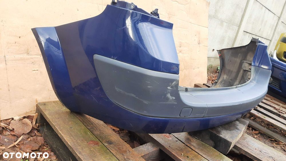 Lak. ov460 Renault Megane 2 II kombi zderzak tylny tył granatowy - 3