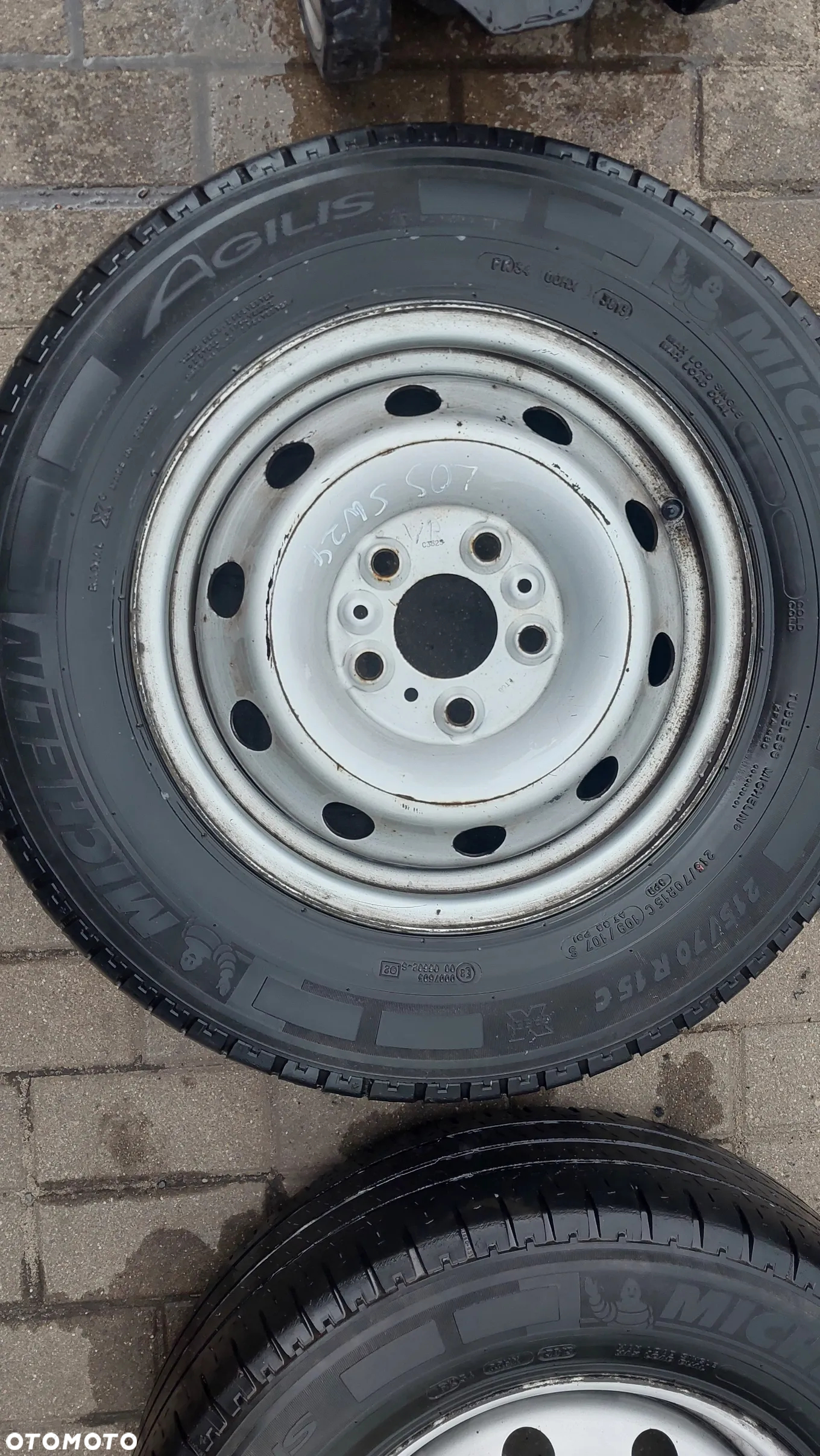 Komplet kol letnich 215/70r15c FIAT 15cali 5x118 ET68 6J FIAT DUCATO BOXER JUMPER 1374096080 - 2