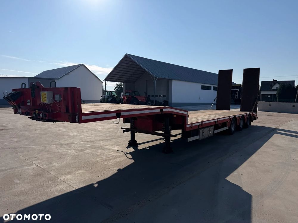 HRD Naczepa Niskopodwoziowa Najazdy Hydrauliczne Wciągarka - 6