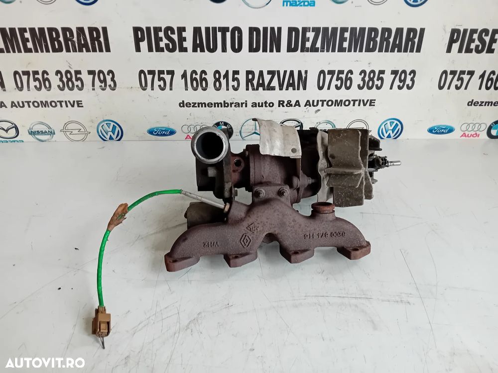 Turbo Turbina Dacia Dokker Duster Logan Clio Megane 1.5 Dci Euro 5 Cod 54359710028 Motor K9K K9K677 - 2
