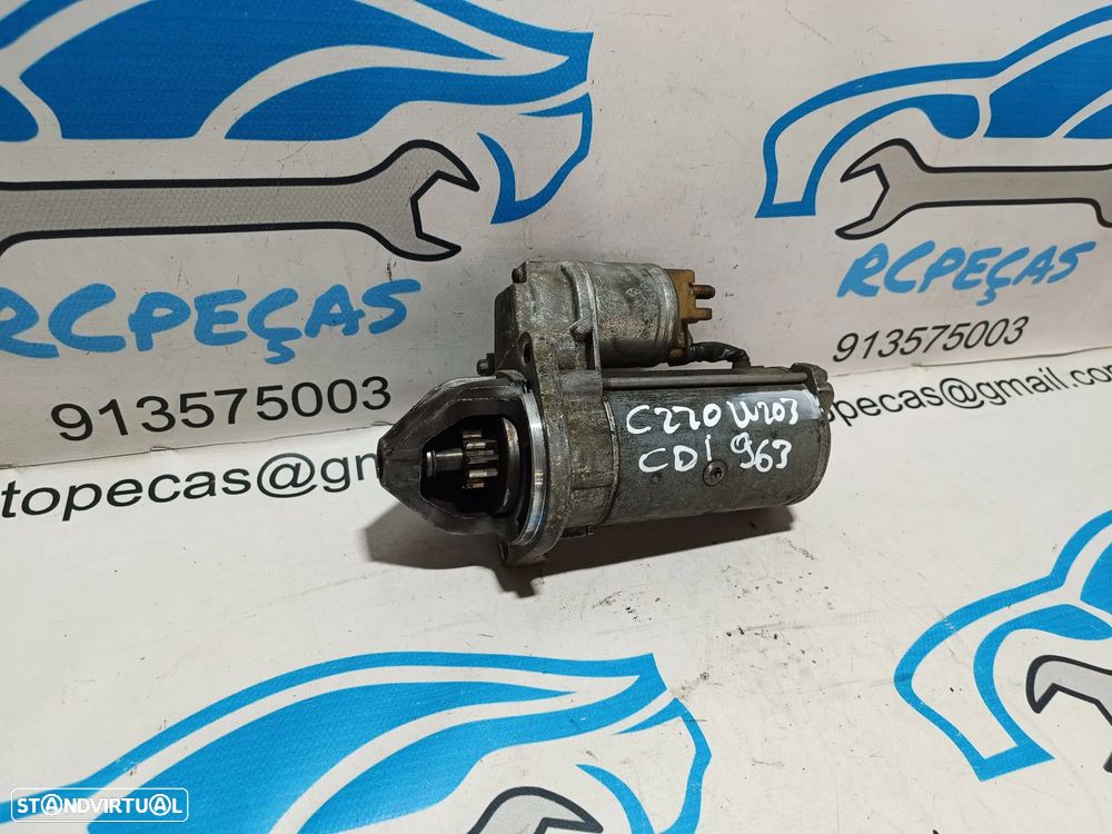 MOTOR DE ARRANQUE VALEO D7R46 626963 0061511301 MERCEDES CLASSE C W203 270 CDI 170CV OM 612.962 - 2