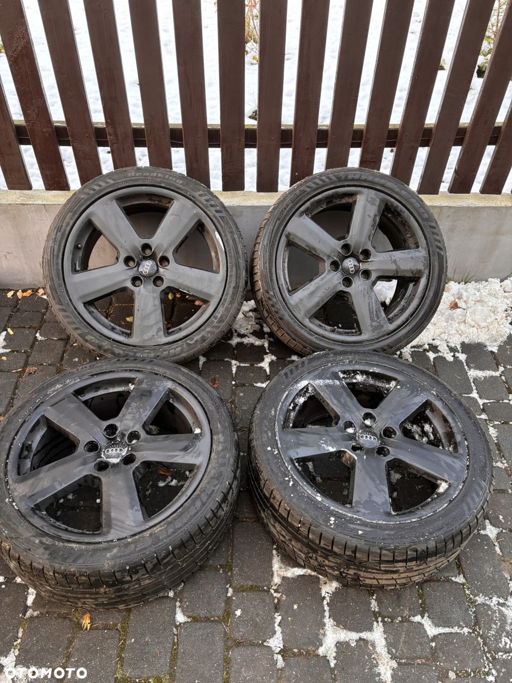 Felgi alufelgi koła 18 5x112 Audi łopaty opony lato 2023 rok 245/40/18 - 1