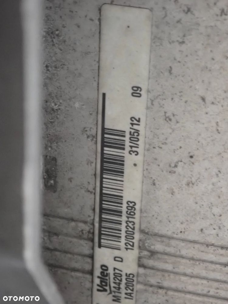 CHŁODNICA WENTYLATOR PEUGEOT 508  1.6 HDI - 8