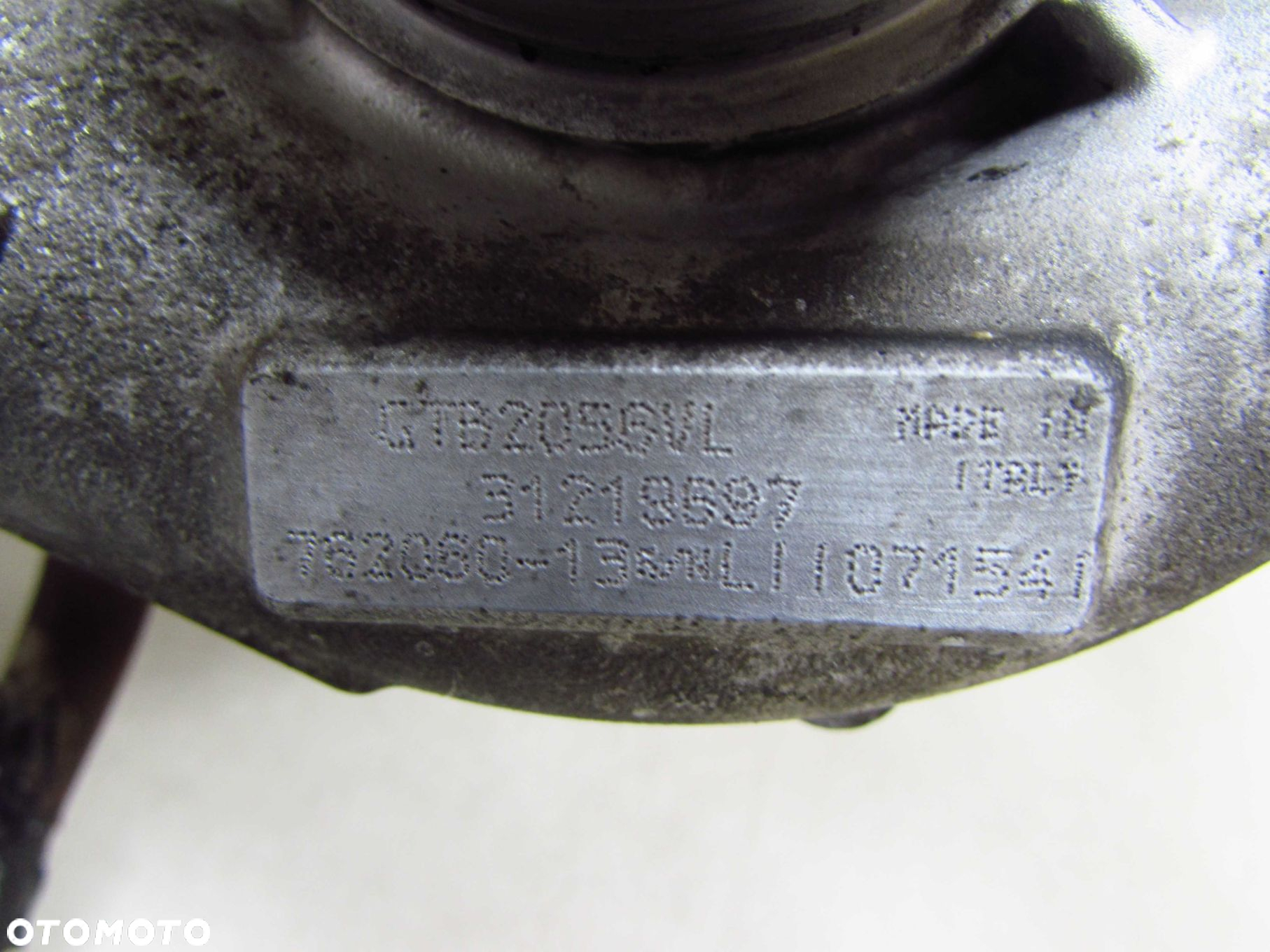 VOLVO C30 C70 S80 V70 XC 2.4 D5 185KM 06-17 TURBOSPREZARKA TURBO GTB2056VL 31219597 - 12