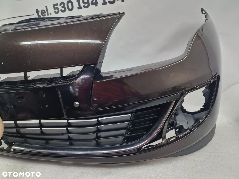 RENAULT MEGANE 3 III LIFT 11- ZDERZAK PRZEDNI PRZÓD NA 4X PDC + GÓRNE WZMOCNIENIE ZDERZAKA + ŚLIZGI + GÓRNA BLENDA , NR AUKCJI NZ1000 - 17