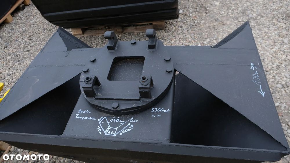 łyżka trapezowa do  kopania rowów - 7