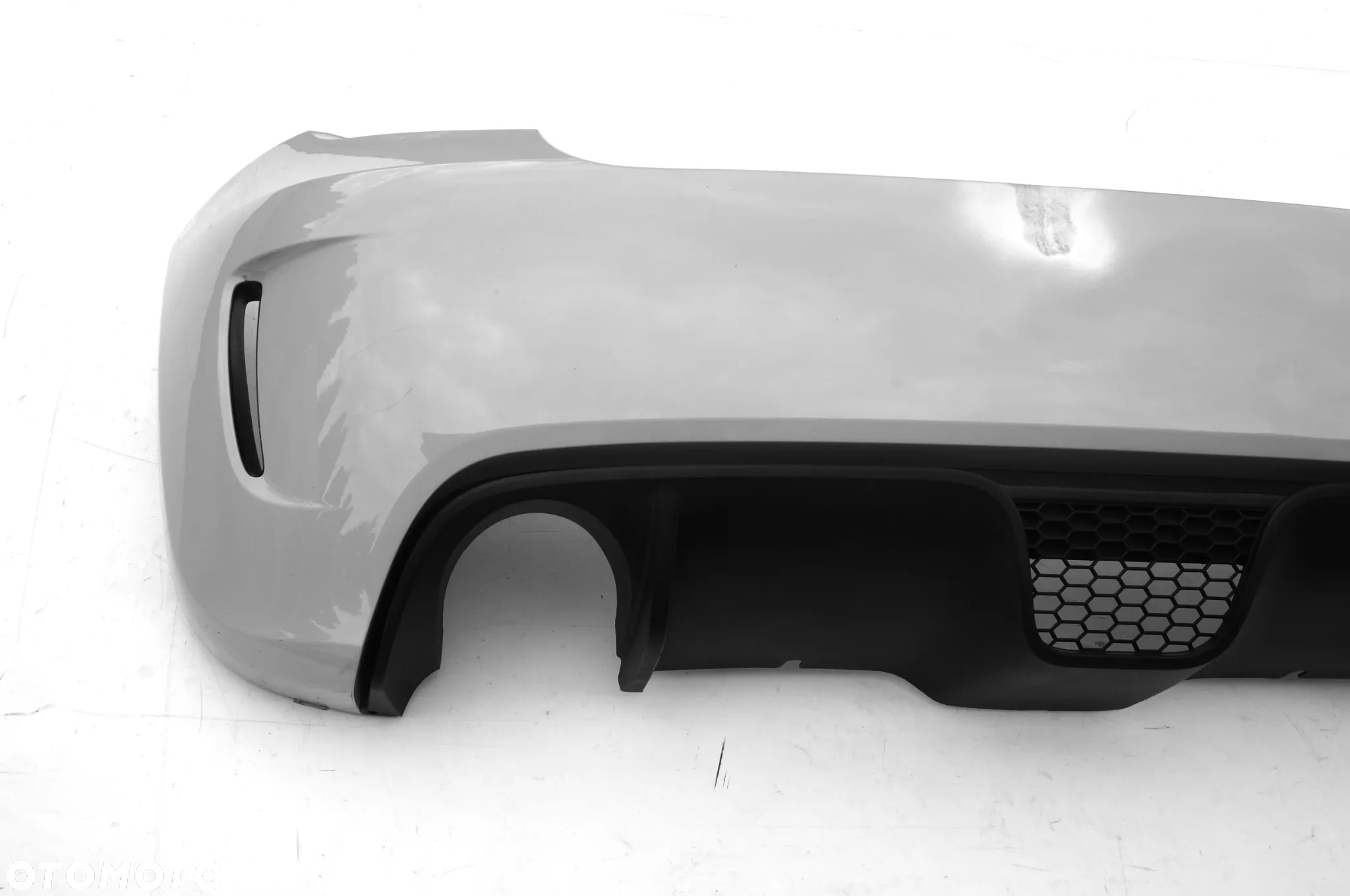 FIAT 500 ABARTH 2008 - 2015 zderzak spoiler tył DYFUZOR wloty OE - 14