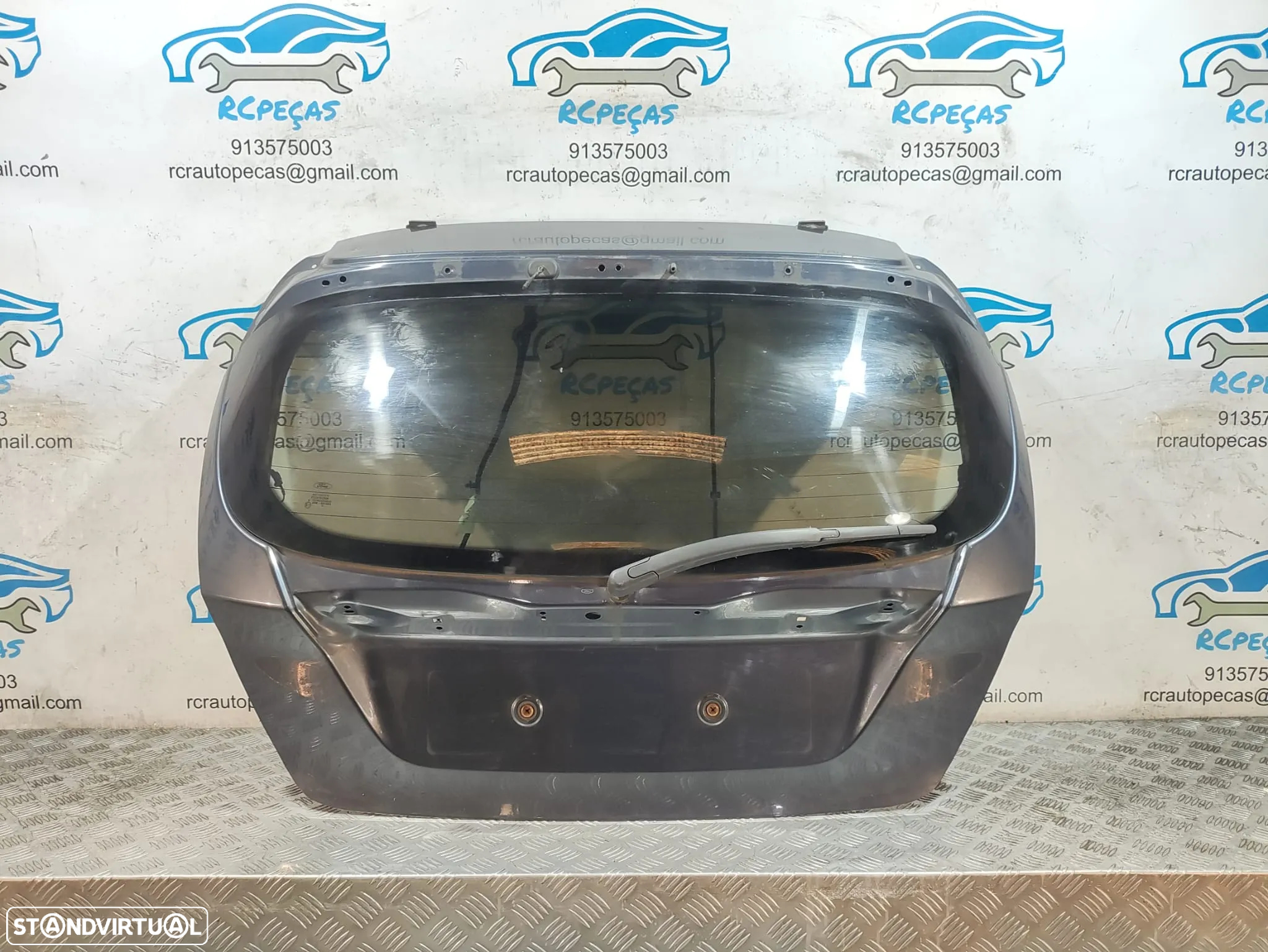 Porta / Tampa da Mala Ford Fiesta VI 6 MK6 em Cinza / Cinzento - 2
