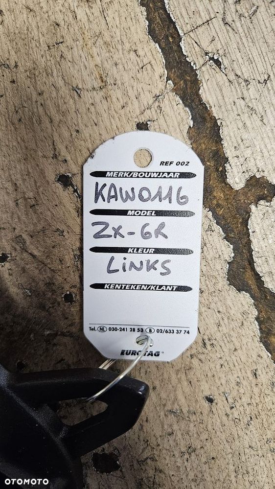 Set pasażera lewy podnóżek Kawasaki Ninja ZX-6R - 4