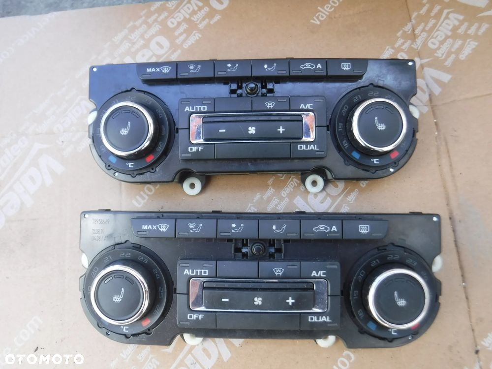 Skoda Superb II 2 lift  panel klimatyzacji nawiewu 3T0907044CJ - 1