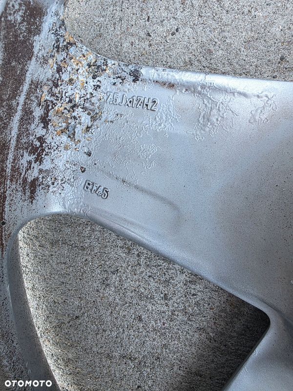 FELGA ALUMINIOWA VW SEAT SKODA AUDI 7.5J R17 ET45 4F0601025AF K*38* OK - 7