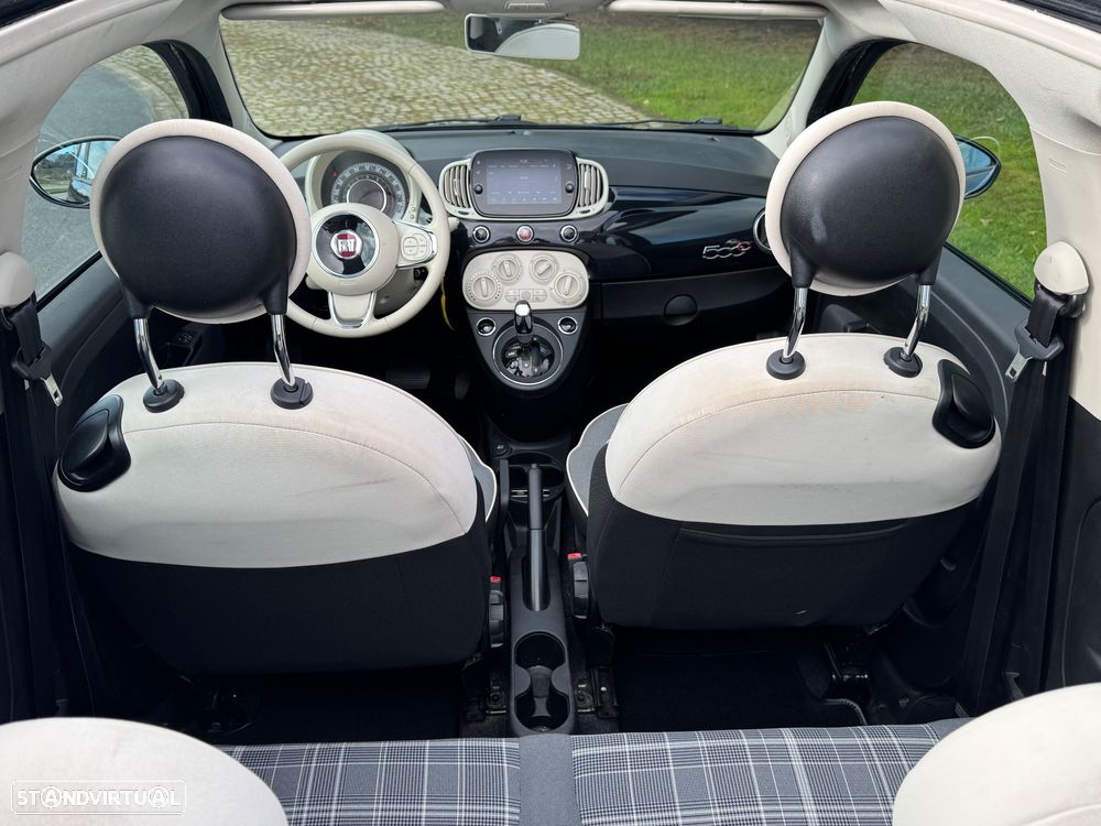 Fiat 500C 1.2 Lounge Dualogic - 23