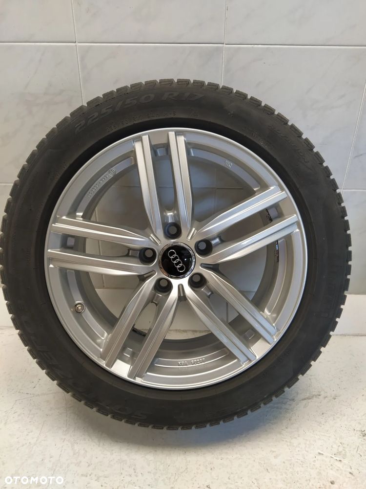 AUDI 7,5X17 4x FELGI ALUMINIOWE R17 5X112 ET38 KOŁA OPONY PIRELLI 225/50 - 9