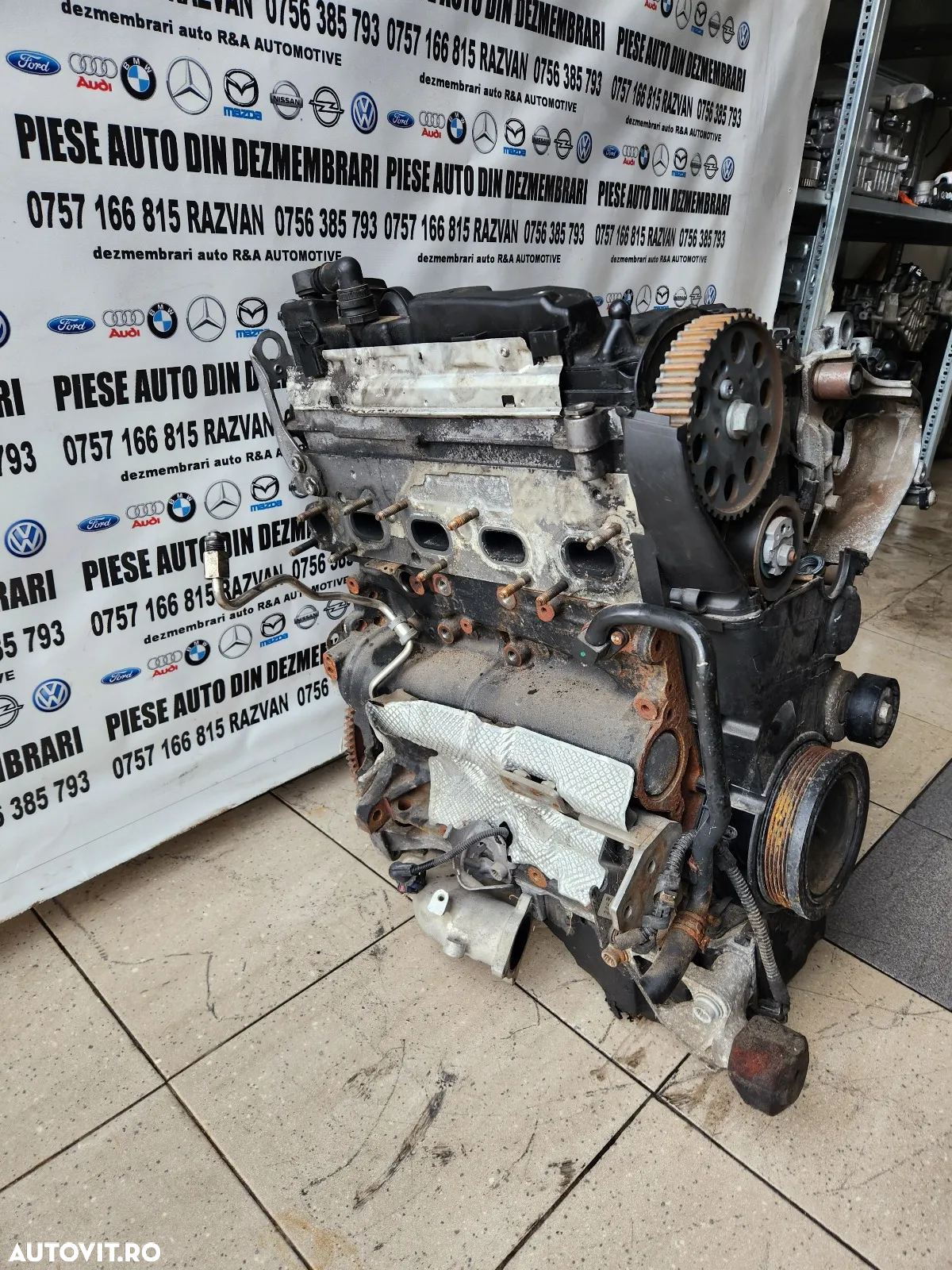 Motor Audi A4 B8 A5 A6 C7 Q3 Q5 2.0 Tdi Euro 5/6 CNH Motor CNH 112.000 Km - Dezmembrari Arad - 10