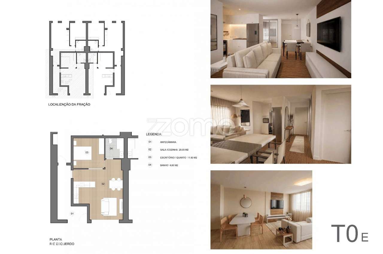 Apartamento T0+1 E Novos e Totalmente Equipados - Grande imagem: 2/21
