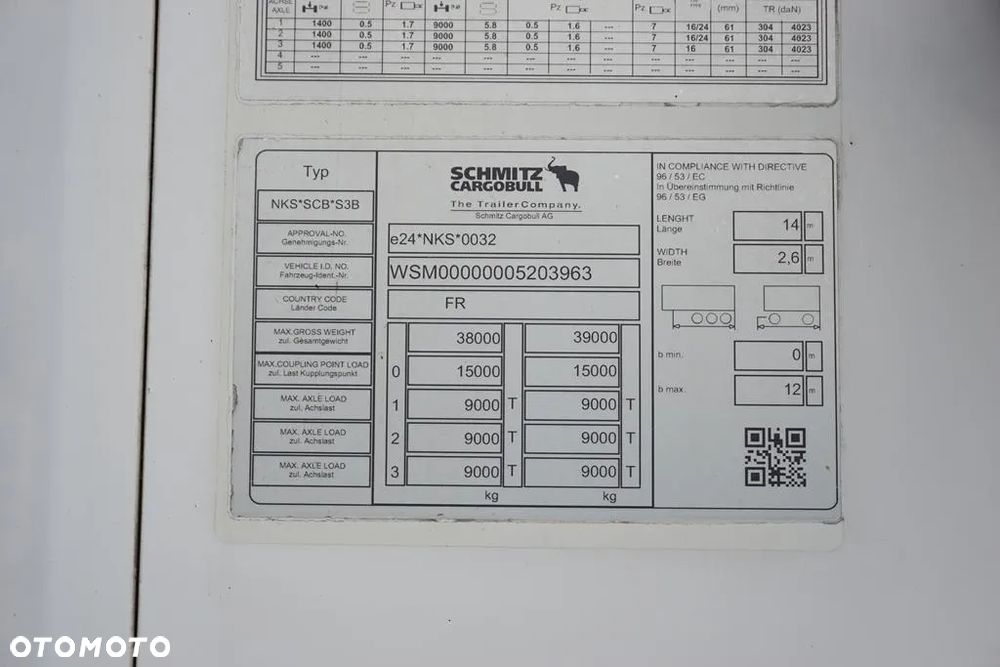 Schmitz Cargobull CHŁODNIA / CARRIER 1950 / MULTITEMPERATURA / OŚ PODNOSZONA - 11