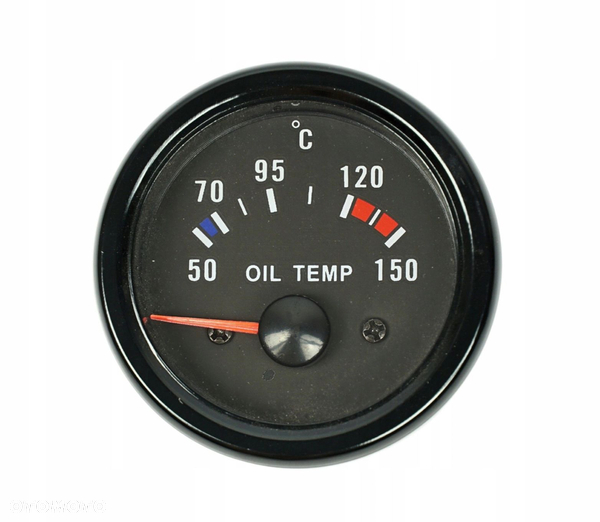 Zegar temperatura oleju VDO look oil temp + czujnik
